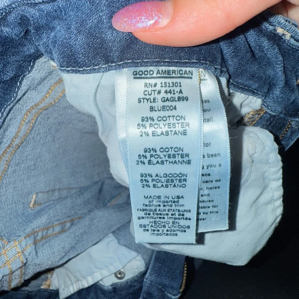 Good American good legs skinny jeans size 8/29 - Picture 5 of 6
